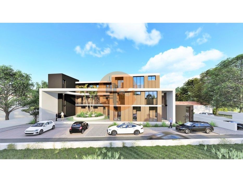 Excelente apartamento T2 com piscina, em fase de construção no cent...