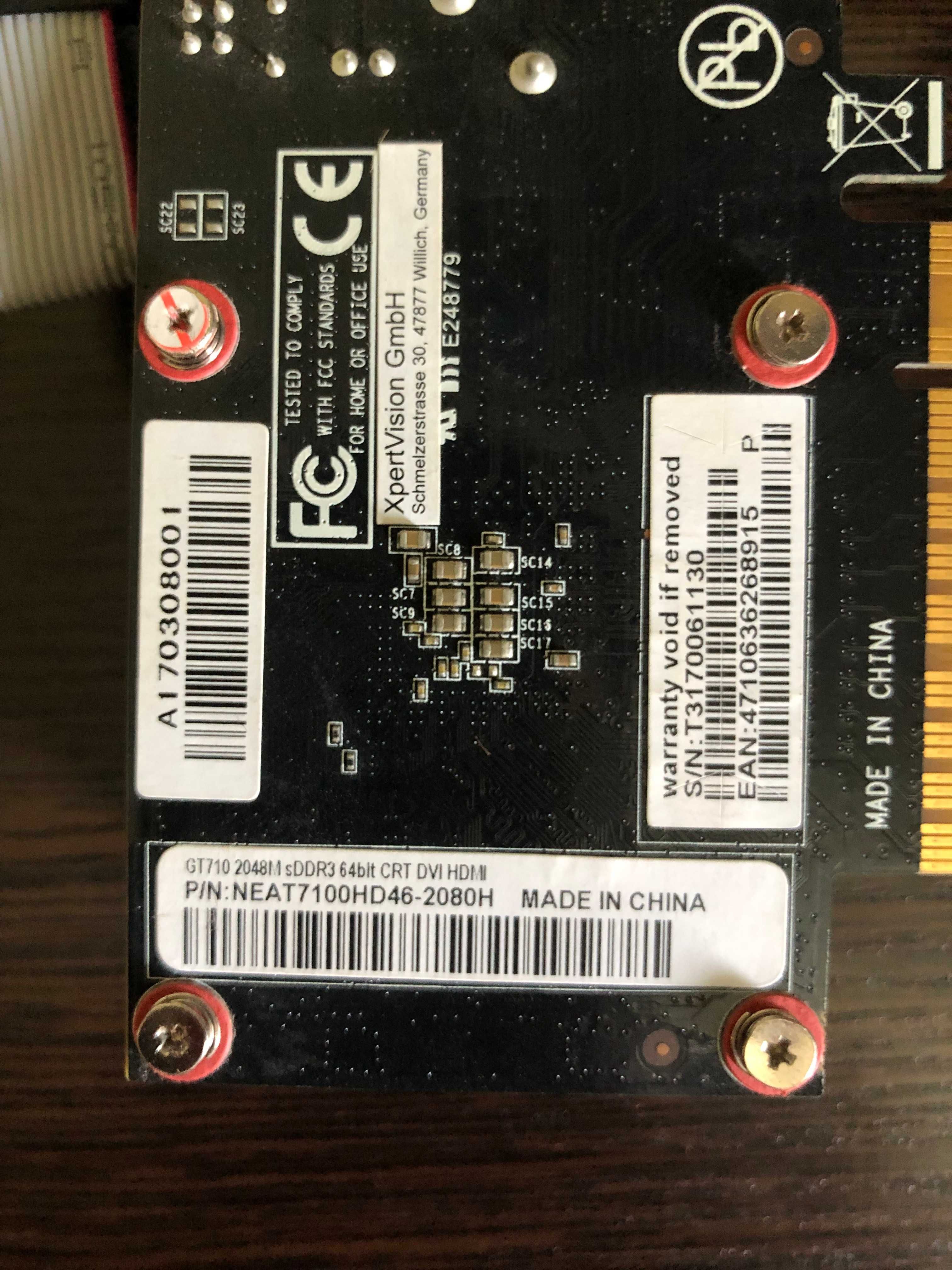 PALIT GeForce GT 710 2GB DDR3