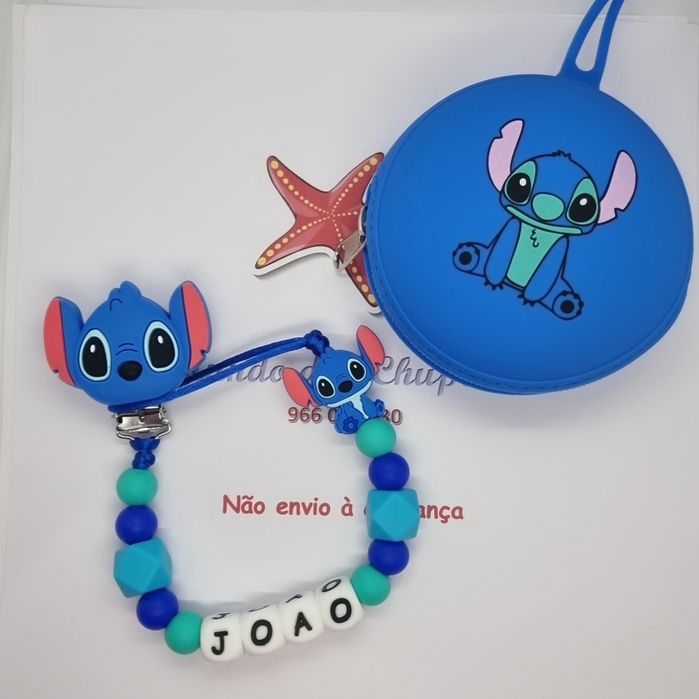 Prende xuxas silicone bebé chupeta