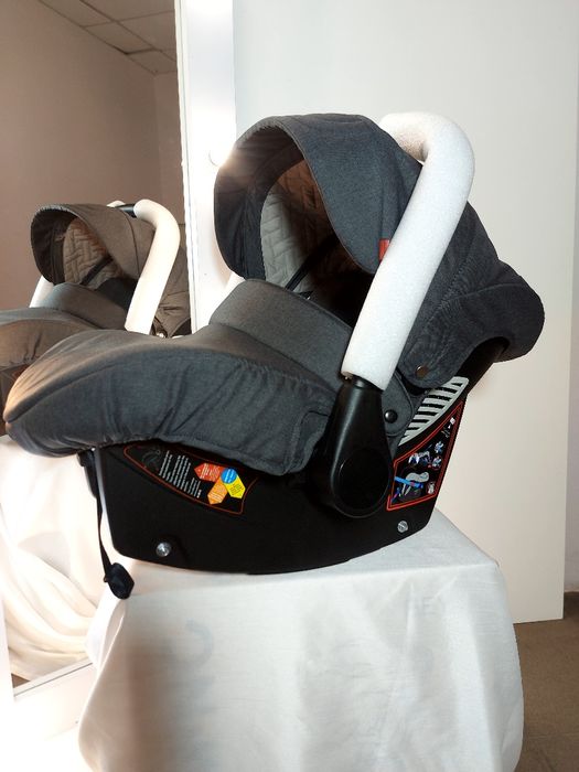 CARRELLO  EPICA автокрісло люлька чорне і графіт можна підібрати адапт