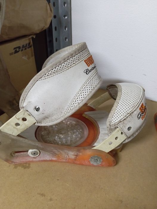 Wiązania snowboardowe Burton custom M męskie snowboard zapięcia