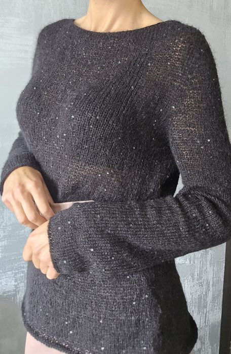 Чорна паутинка з пайєткою!