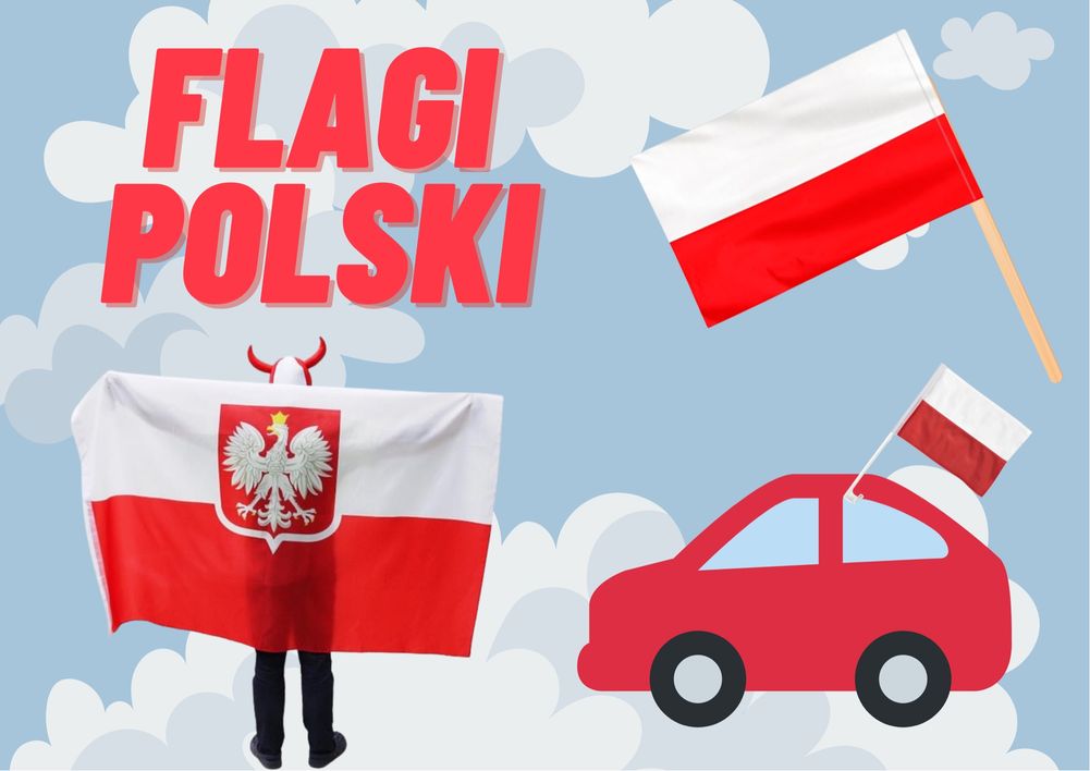 Kostiumowo - flagi polskie, Polska, święto flagi, Koszalin