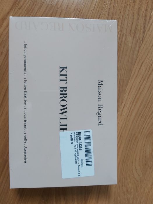 Zestaw do laminacji brwi Maison Regard kit browlift