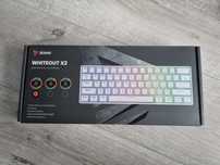 klawiatura Savio Whiteout X2 red mechaniczna gamingowa PC