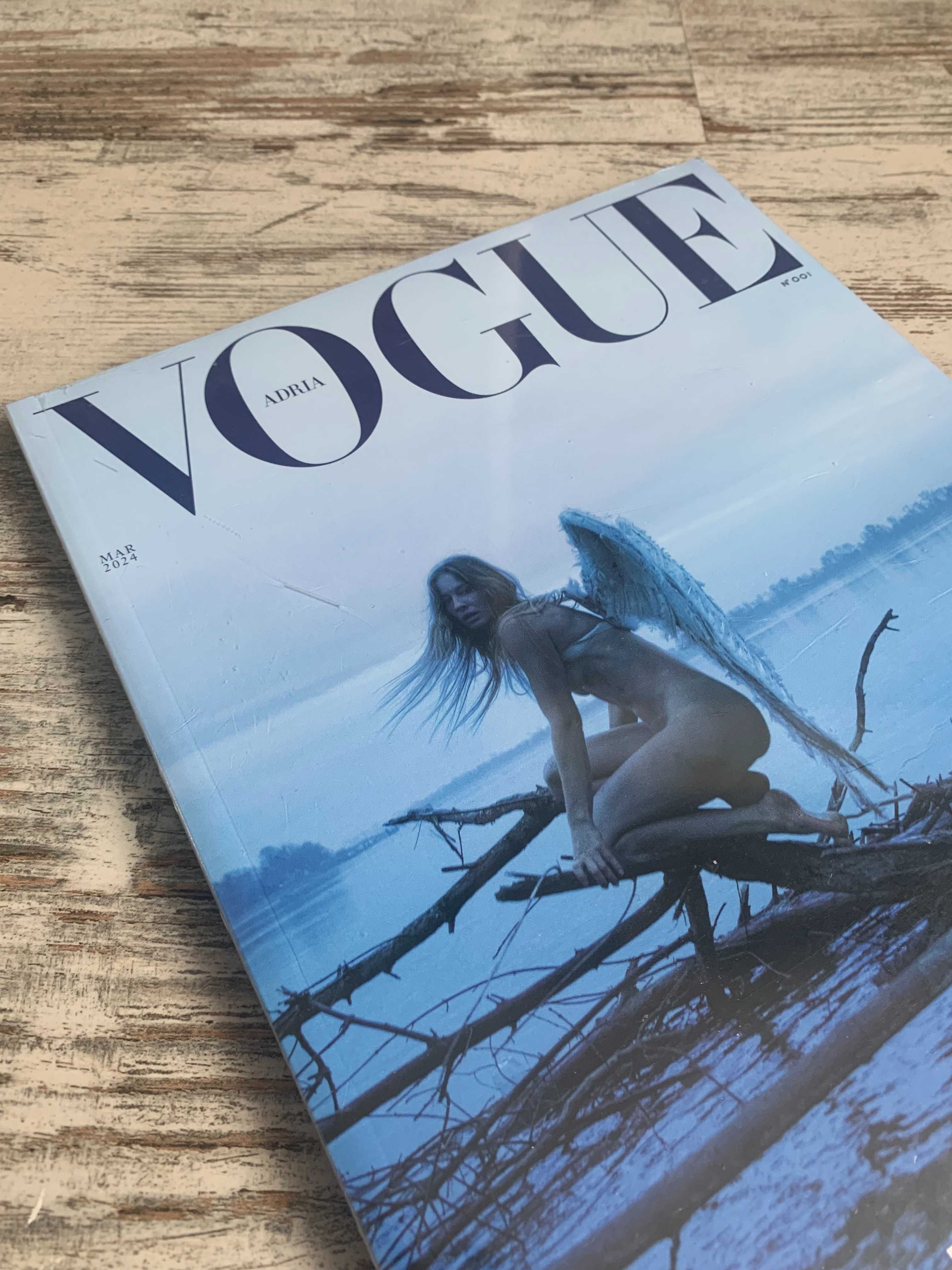 Vogue Adria Marzec 2024 + FOLIA + Pierwszy numer! UNIKAT!