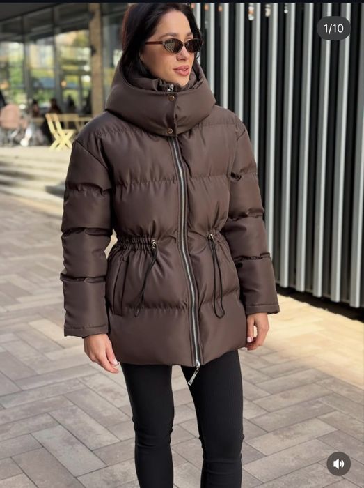 Пуховик жіночий, шокодадний
