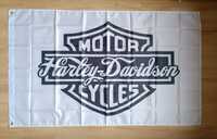 Nowa flaga Harley Davidson 90x150 motor loft bar garaż oldschool