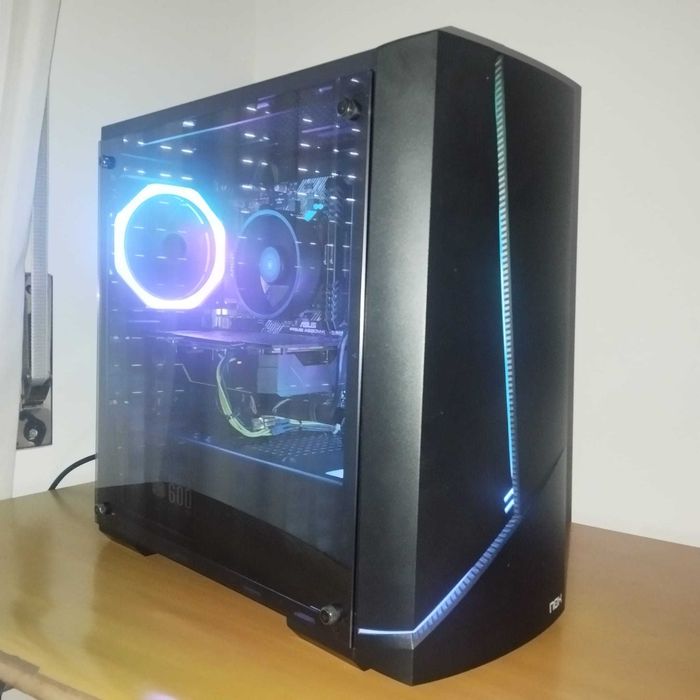 Pc Gamer Ryzen 5 3600, RTX 2060, 16 GB DDR4 LED