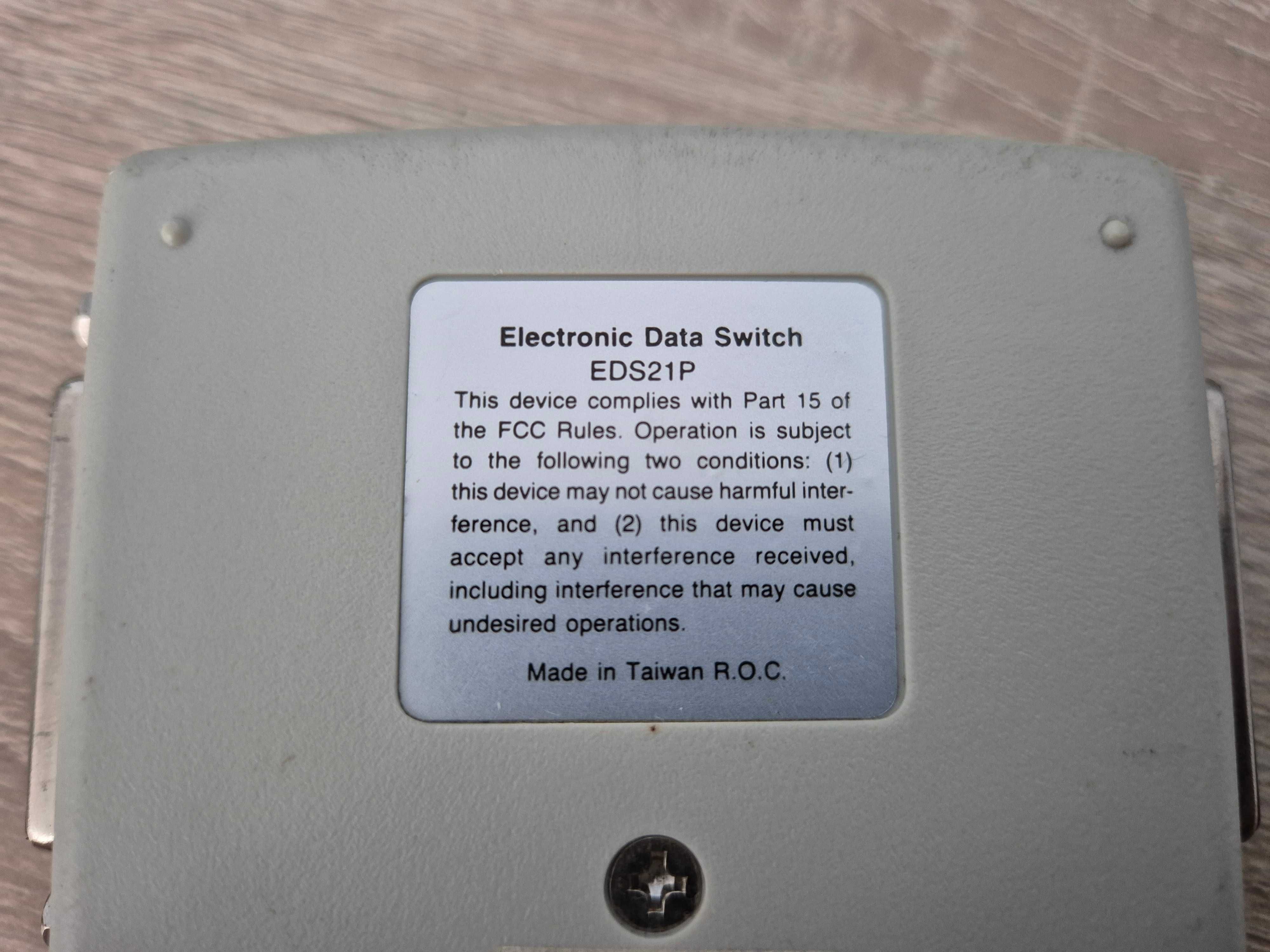 Primax data switch, rozdzielacz, przełącznik drukarki EDS21P