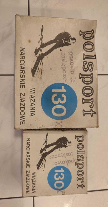 Wiązania zjazdowe POLSPORT 130 nowe kolekcjonerskie.