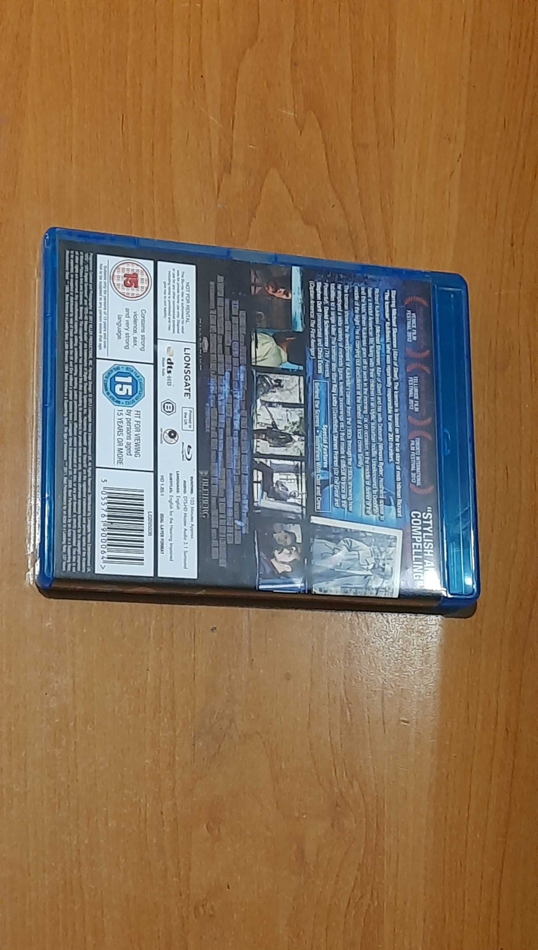 Фильм на диске формата Blu-ray. THE ICEMAN. АНГЛИЙСКИЙ язык.