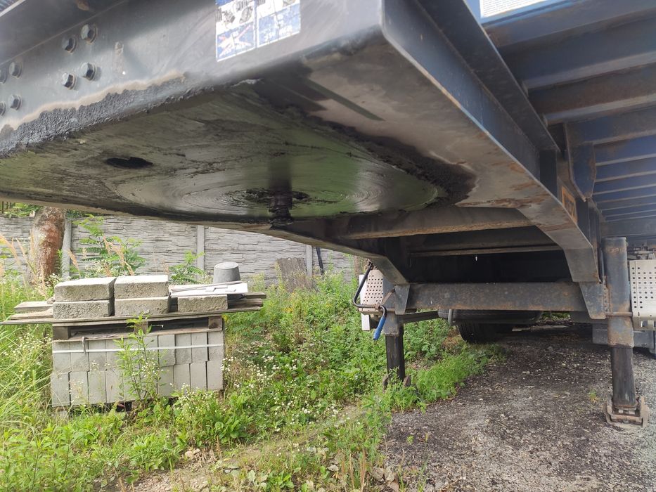 Naczepa wielton wywrotka do zlomu gruzu stalowa