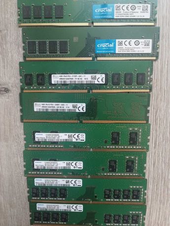 Оперативна память для ПК DDR4 4 гб 2133/2400 Мгц