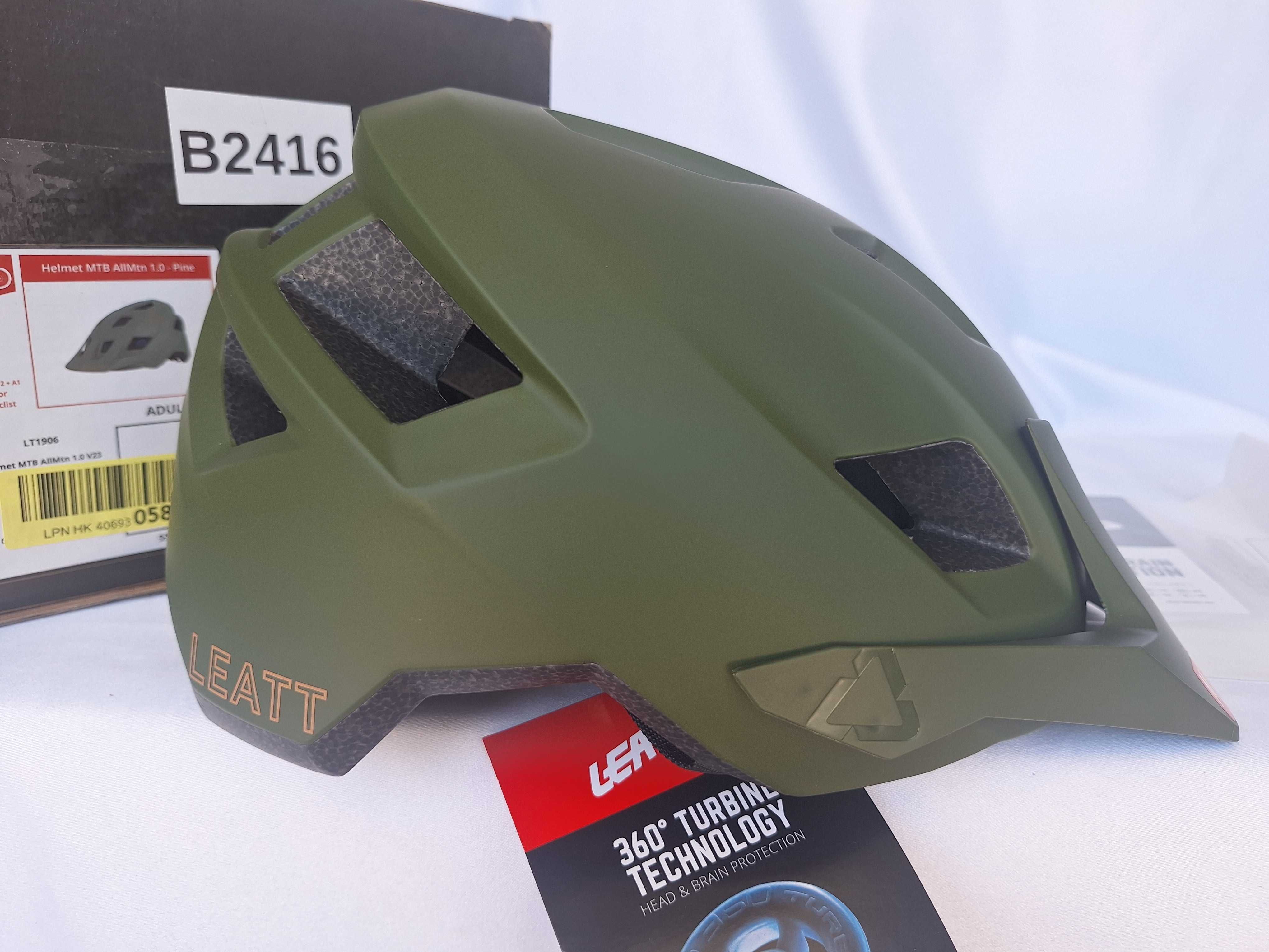 Kask Rowerowy Leatt LT1906 Helmet MTB AllMtn 1.0 V23 Pine M 55-59cm
