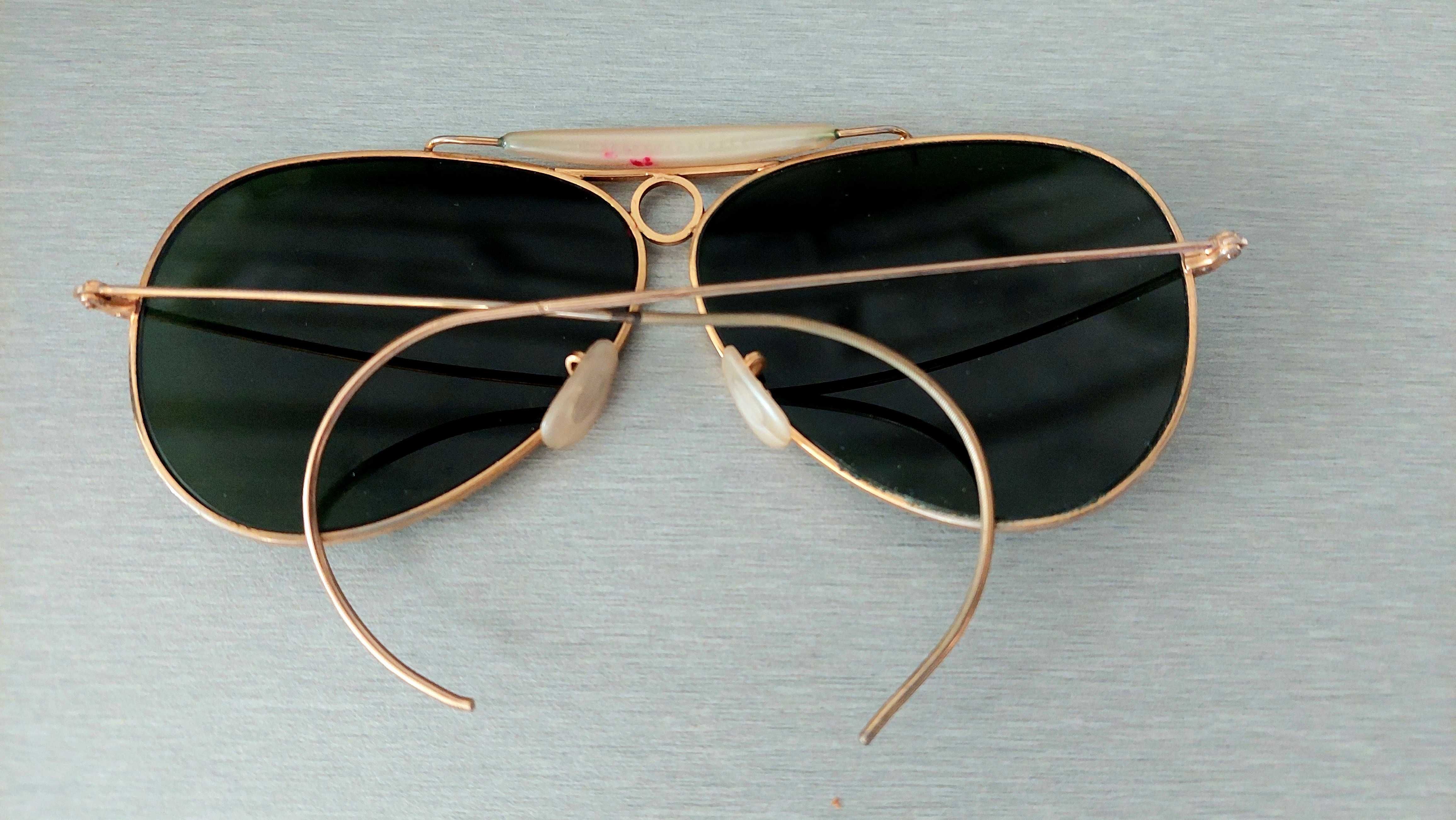 Okulary Ray Ban Aviator '80s vintage oryginalne