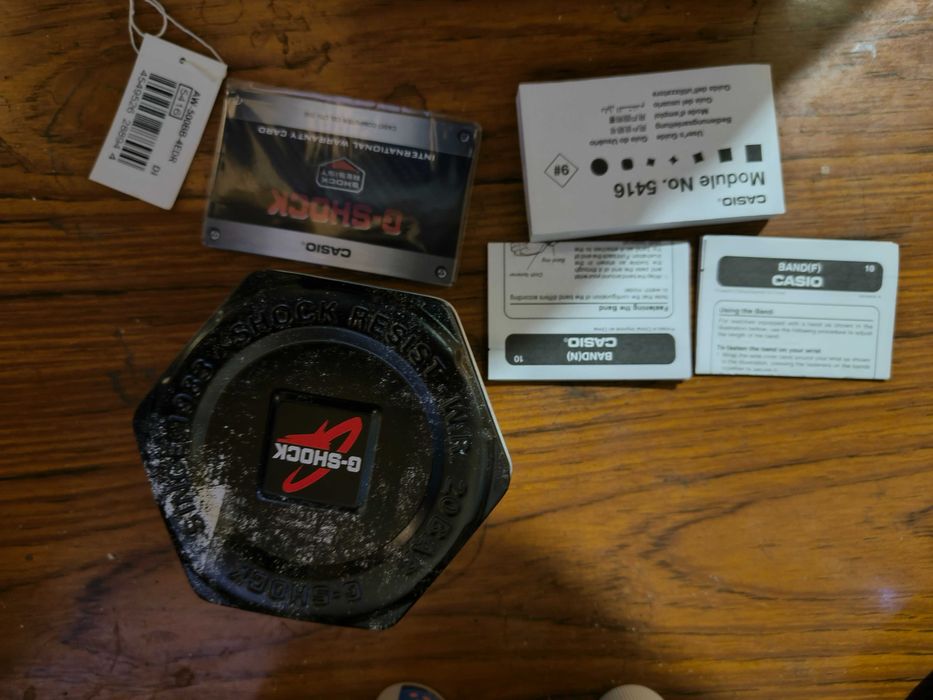 Casio G-Shock AW-500BB Czerwony