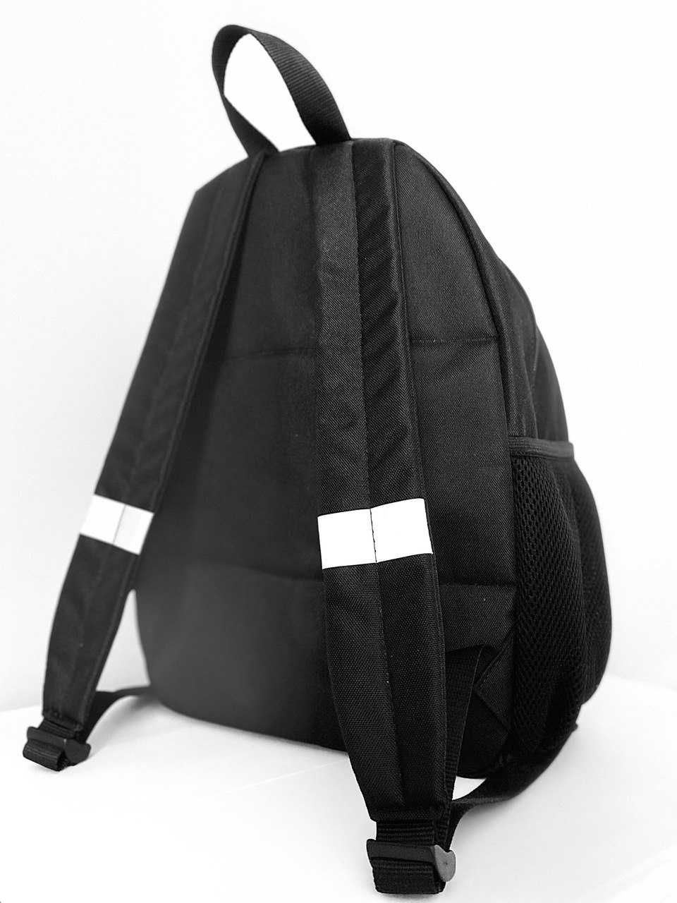 Рюкзак класичний міський чорний, камуфляж, різні принти великий міцний