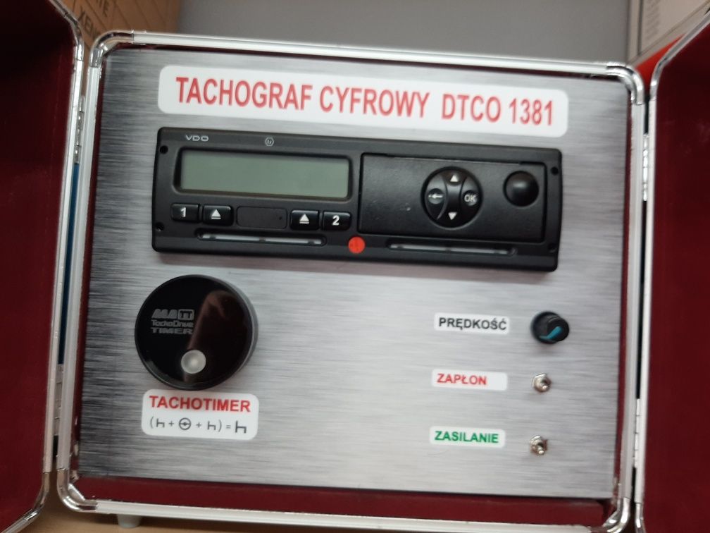 Walizka szkoleniowa tachograf cyfrowy
