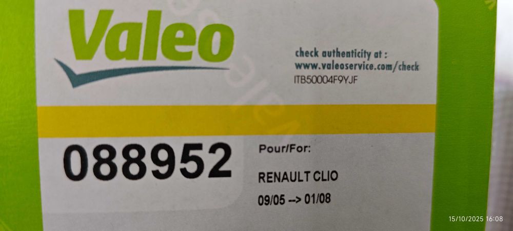 Farol óptica Renault Clio III "VALEO"