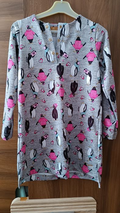 Sukienka z motywem zimowym 116