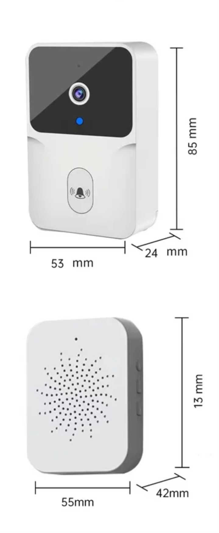 Campainha X9 wifi sem fio inteligente