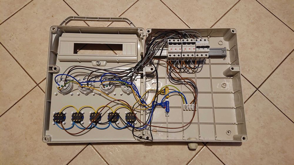 PAWBOL R-BOX 460 rozdzielnica elektryczna z gniazdami 1F i 3F