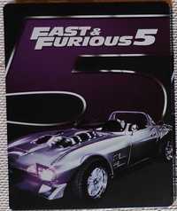 Filme Fast & Furious 5 em Blu-Ray SteelBook