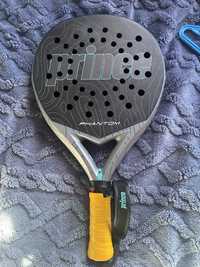 Raquete Padel Prince Phantom V2 Grey (Pouco Usada) preço mercado 250€