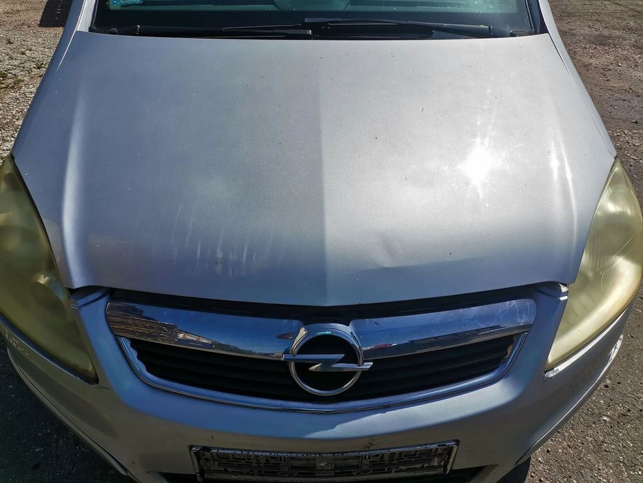 Opel Zafira B kod lakieru Z157 maska zderzak drzwi blotnik skrzynia lampa szyba