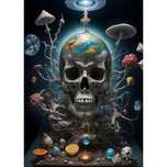 Plakat planeta ziemia do salonu/ biura - 30x40cm