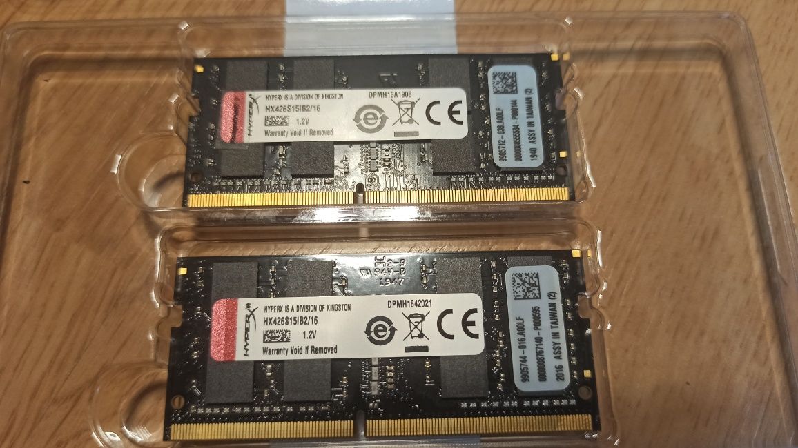 HyperX Impact SODIMM 2x16GB DDR4 2666MT/s CL15