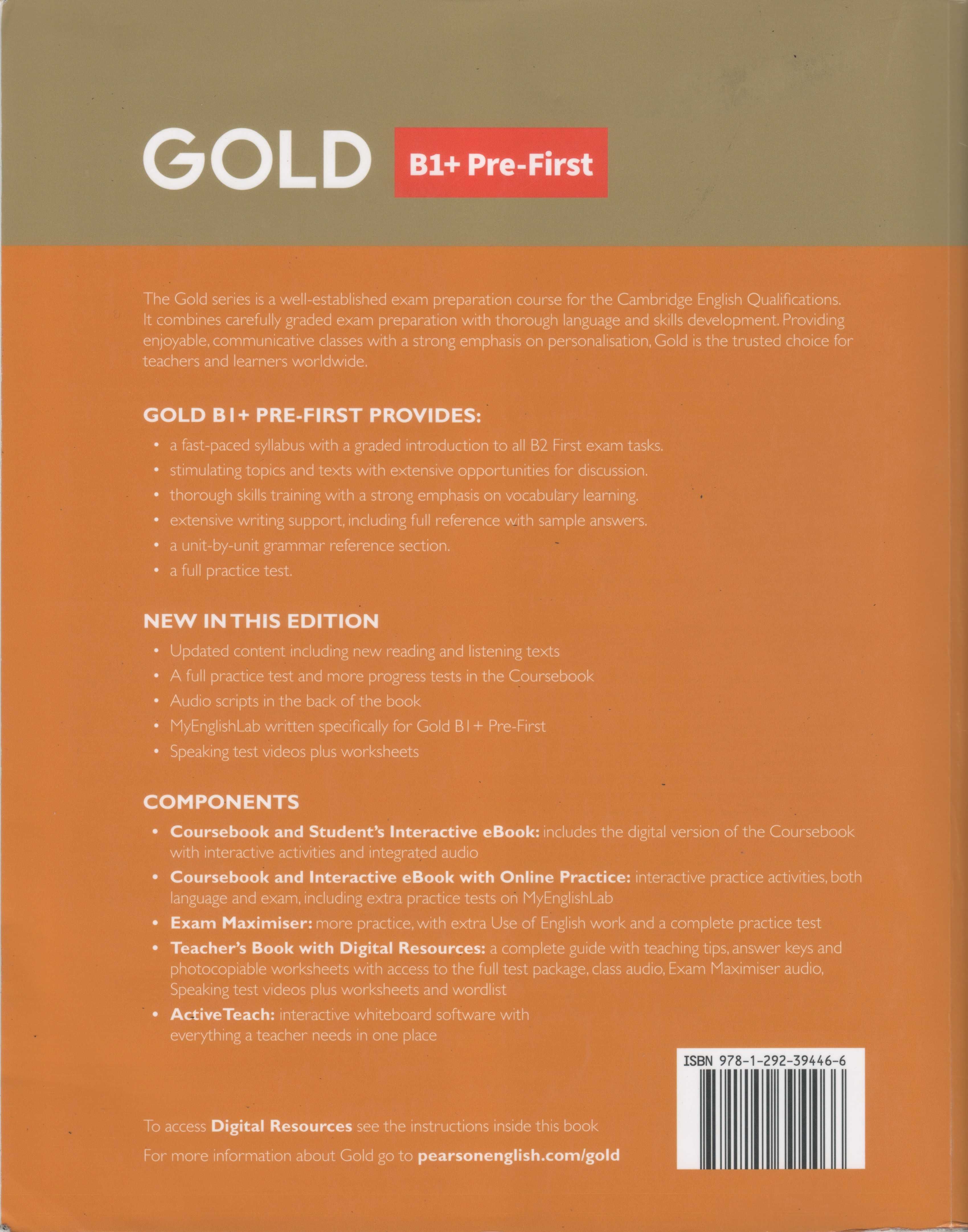GOLD b1+pre-first