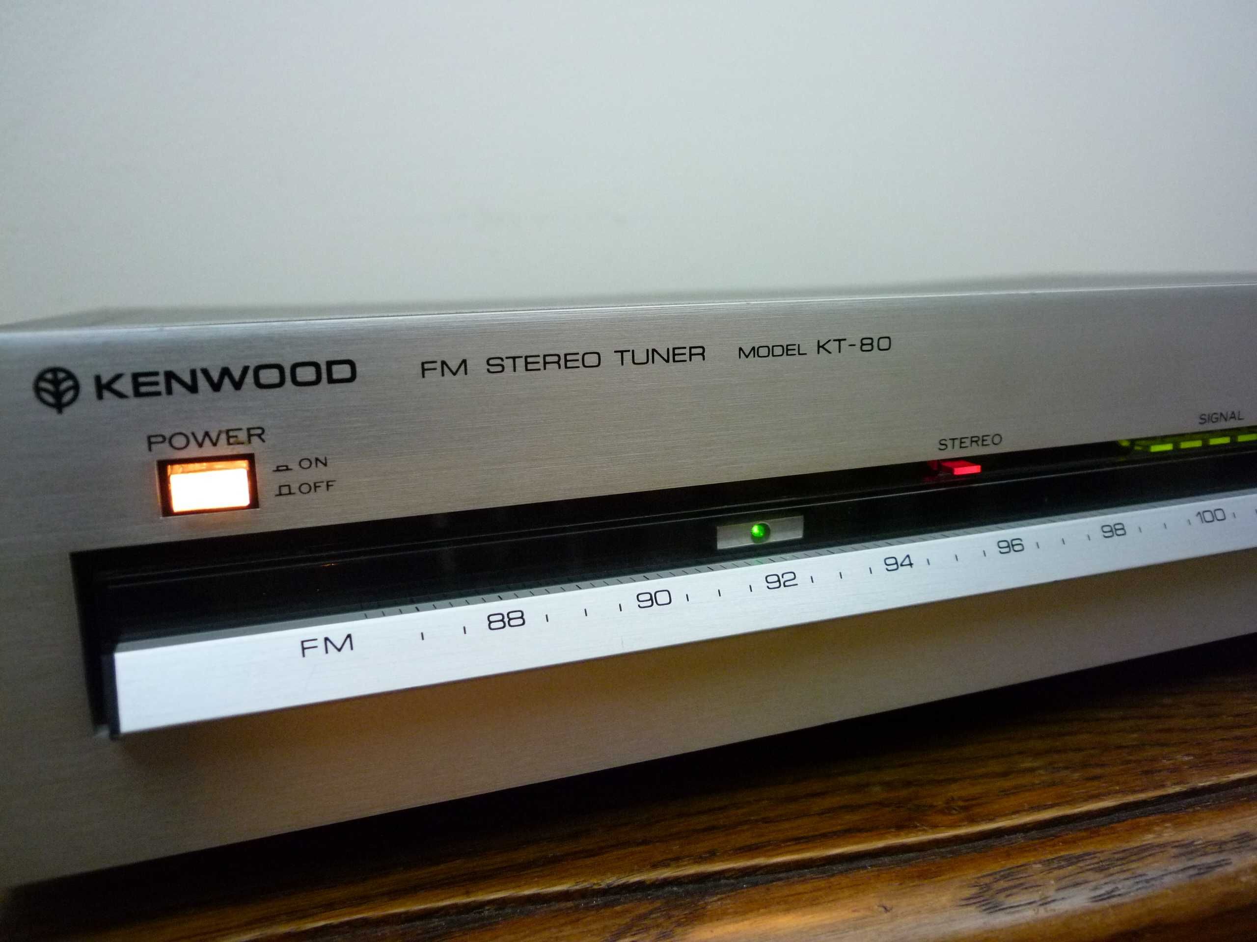 Radio KENWOOD KT-80 Tuner Vintage st. idealny
