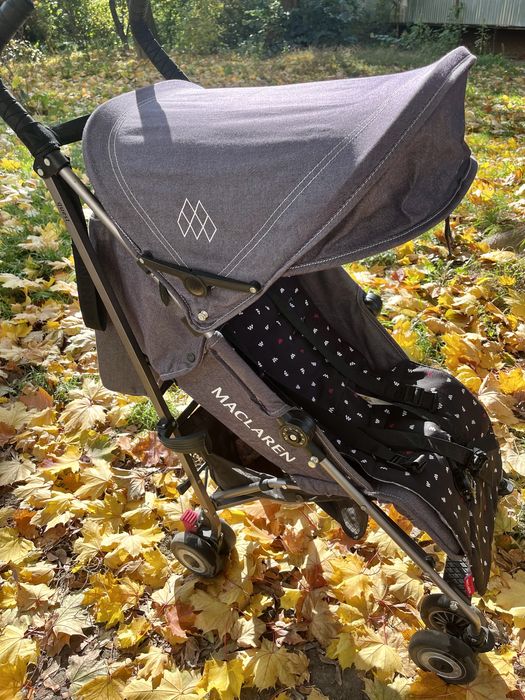 Полегшена прогулянкова коляска  McLaren Quest denim  +