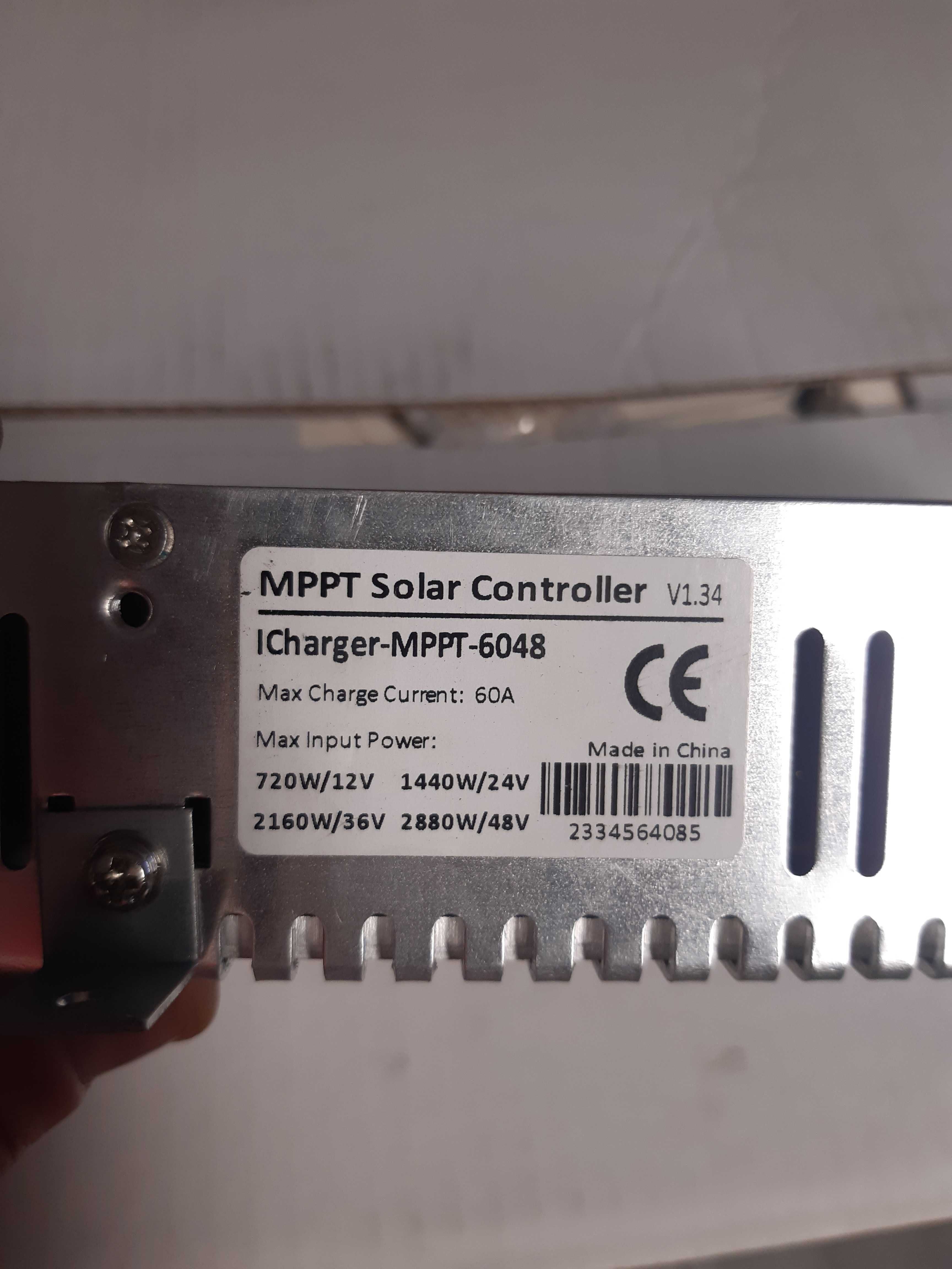 Kontroler ładowarka słoneczna MPPT Easun 60A
