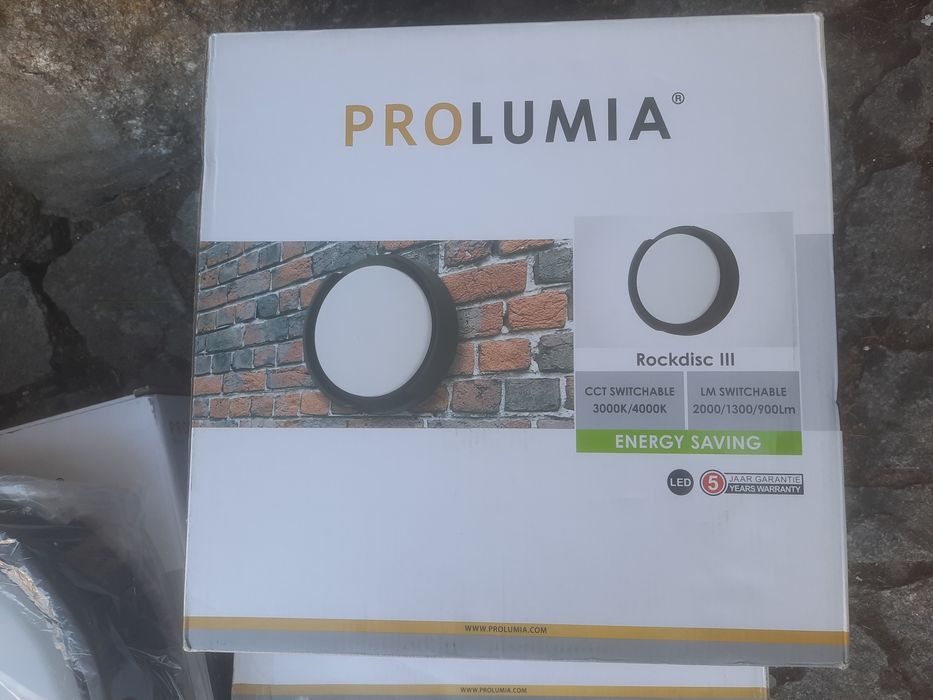 Prolumia Rockdisc III, led para exterior, de qualidade