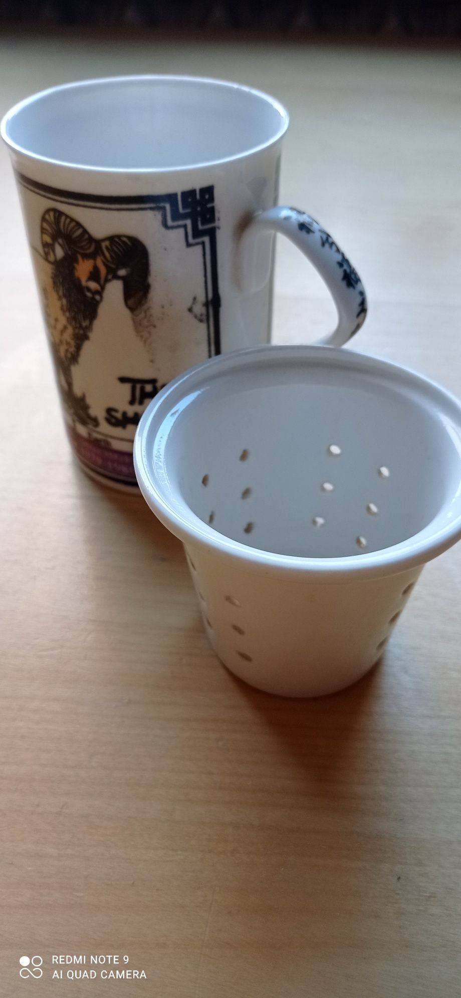 Kubek do ważenia ziół z wkladem