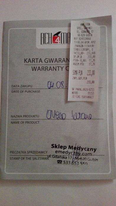 Nowy pas na rozejście spojenia łonowego XXL