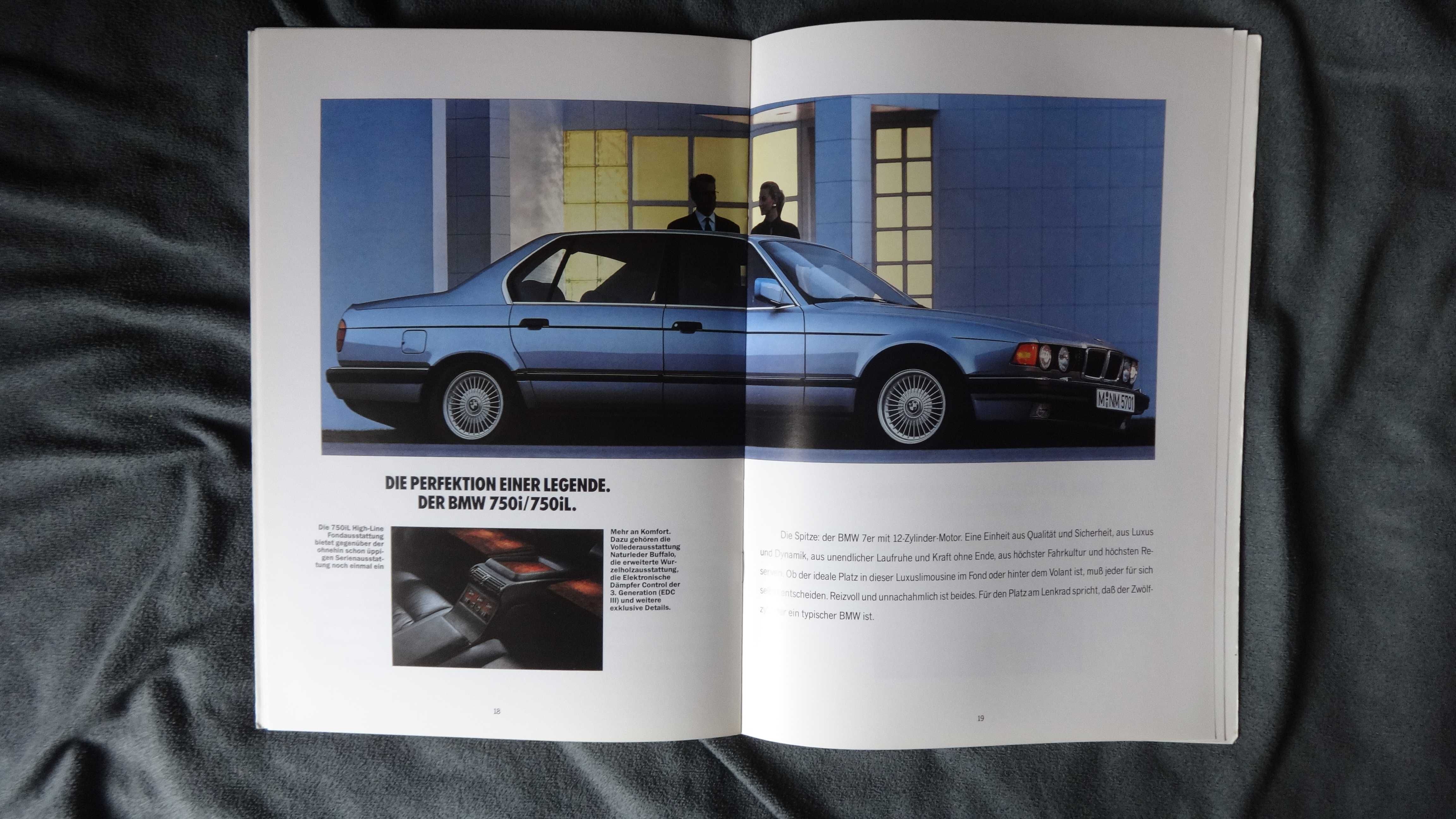 Prospekt BMW 1992
