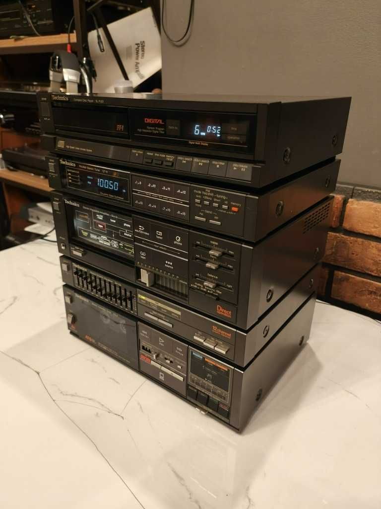 TECHNICS SU-8 ST-8 SL-PJ20 SH-E4 RS-6 ! Unikatowa wieża