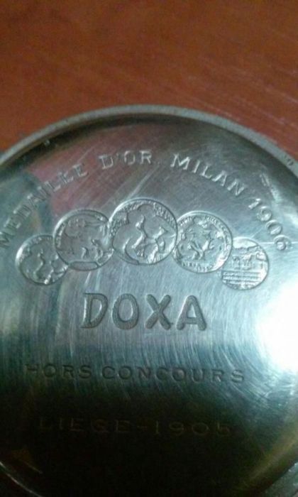 Kolekcjonerski zegarek kieszonkowy Doxa