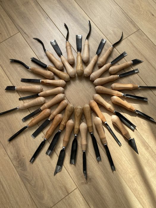 Різці Стамески інструмеет для різьби по дереву різьба ножі сталь