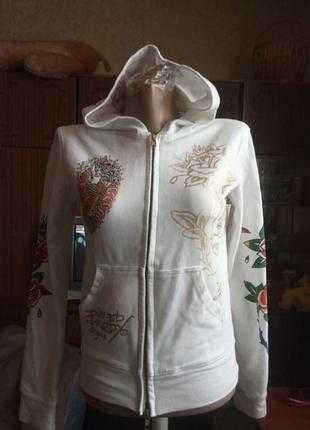 Свитшот,худи,реглaн, бaтник,лонгслив, Ed Hardy vintage zipka 36p. S