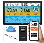 Praktycznie nowa stacja pogodowa METEO SP500 tuya wifi okazja TANIO
