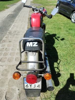 Motocykl MZ TS 125 DE LUXE.  100% sprawny