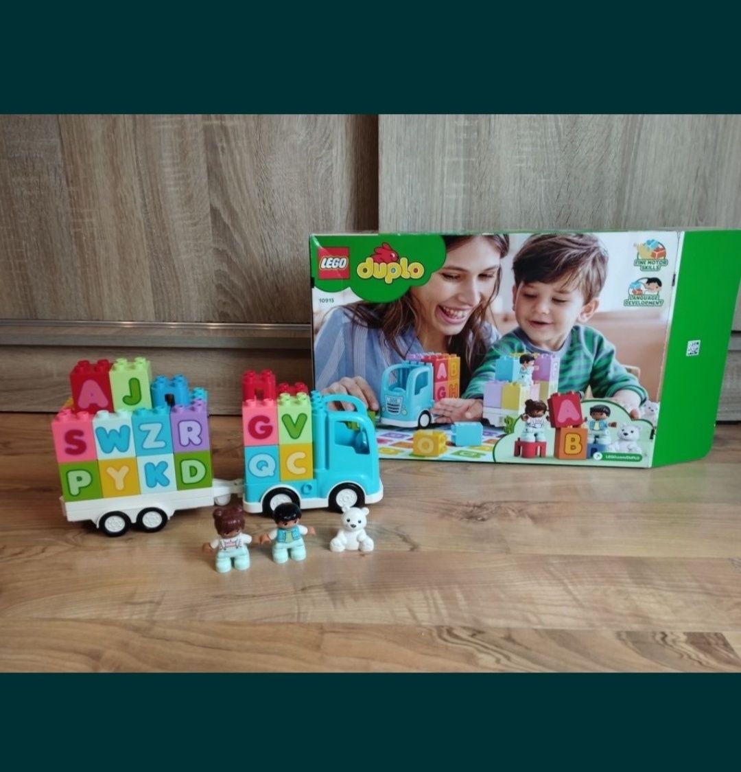 LEGO Duplo ciężarówka z alfabetem 10915 klocki