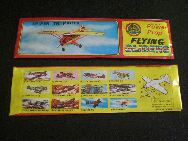 Power Prop - Flying Gliders - antigos novos selados