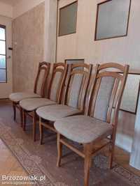6 krzeseł z kompletu Paweł