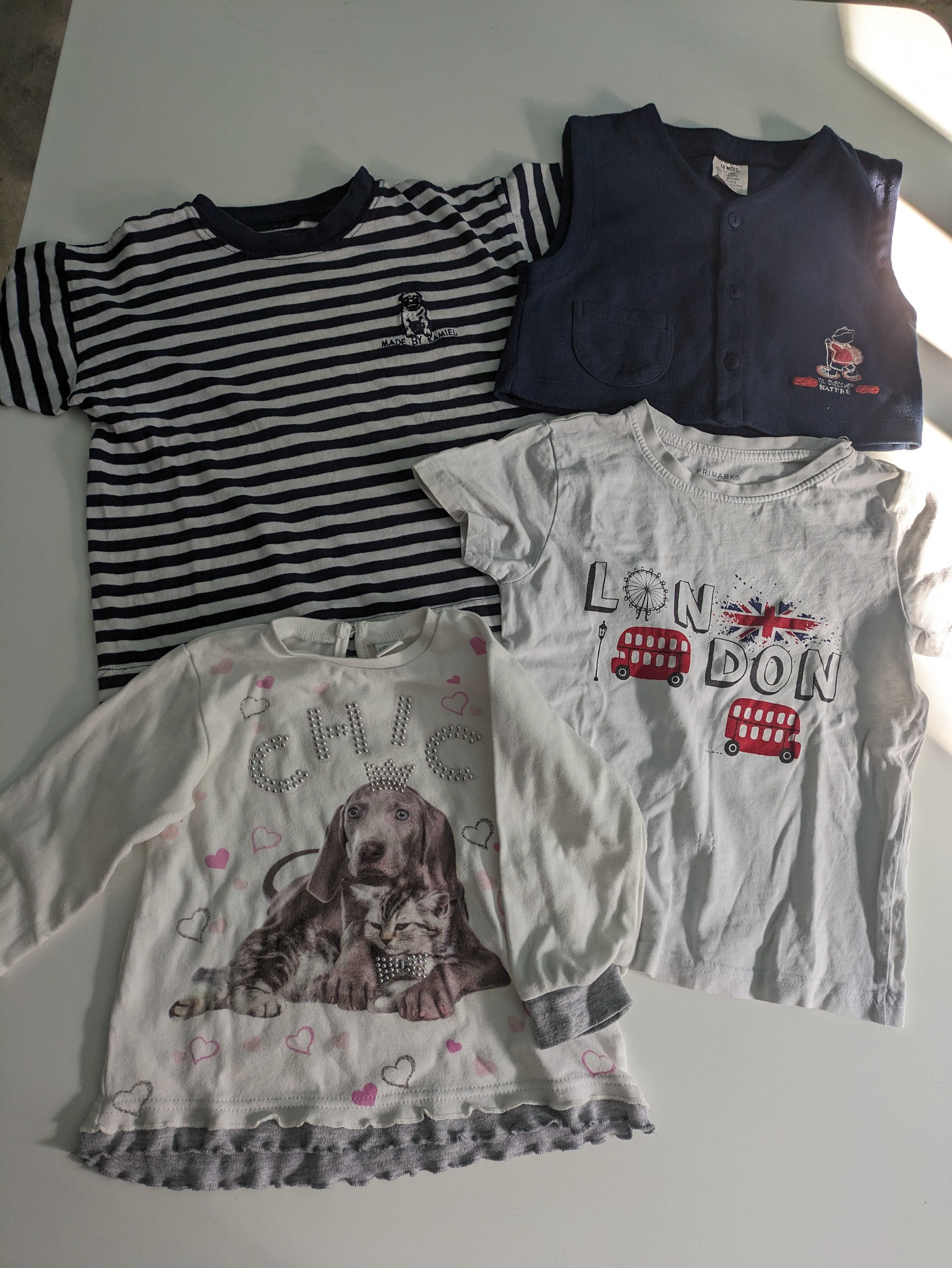 Lote Roupa Menina 27 Peças Benetton Zara 18-36 meses 3-4 anos